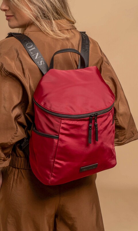 MOCHILA VIOLETA BORDEAUX