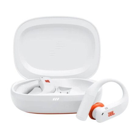 Auriculares JBL Endurance Peak 4 Blanco y Naranja
