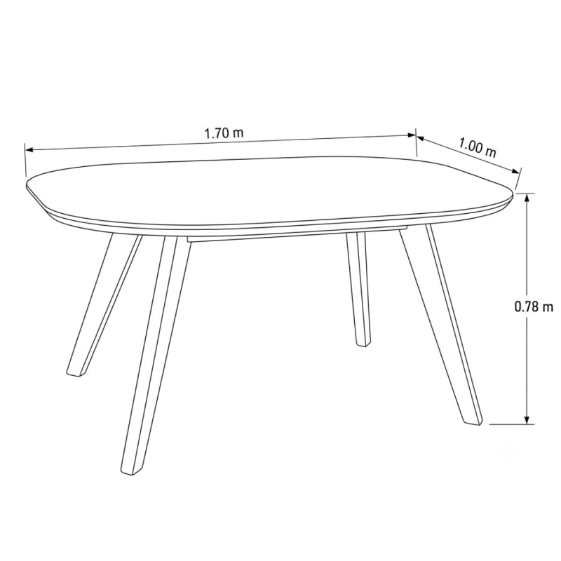 JUEGO COMEDOR NEW XS10/6 - CRUDO 305530/SE (CD) Unica