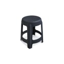 BANQUETA SIMIL RATTAN ARQPLAST NEGRA BANQUETA SIMIL RATTAN ARQPLAST NEGRA