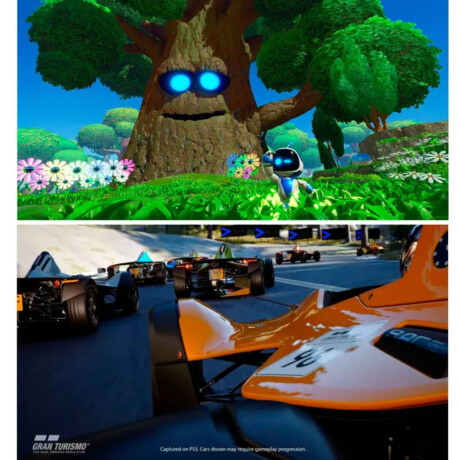 Consola PlayStation 5 Digital Astro Bot y Gran turismo 7 Blanco/Negro
