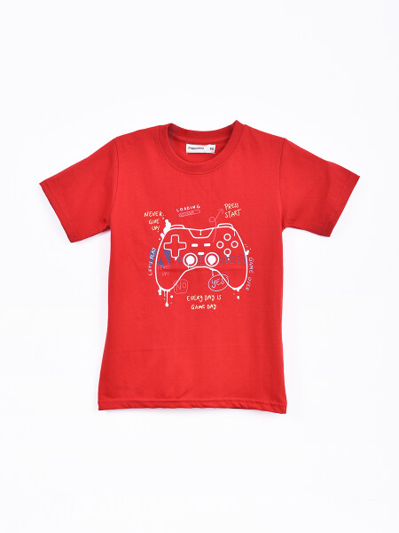 REMERA GAMES ROJO
