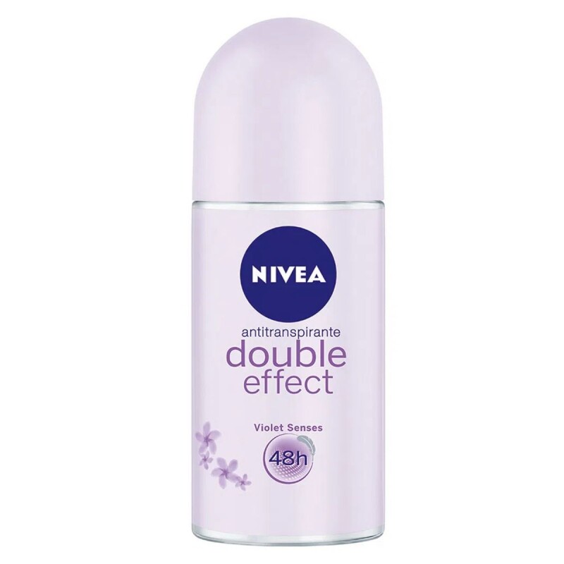 Desodorante Nivea en Roll On Double Effect Violet Senses 50 ML Desodorante Nivea en Roll On Double Effect Violet Senses 50 ML
