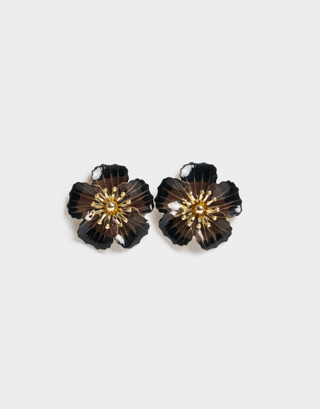 Aros Colgantes Cortos Color Tendencia Aros Colgantes Cortos De Color Tendencia - Dorado