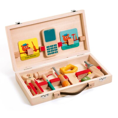 Caja de Herramientas Super Bricolo Djeco Caja de Herramientas Super Bricolo Djeco