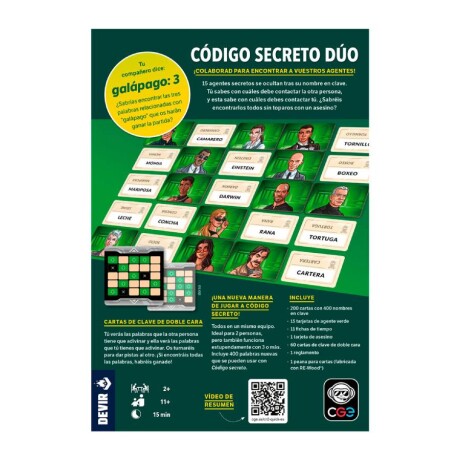 Código Secreto Dúo Código Secreto Dúo