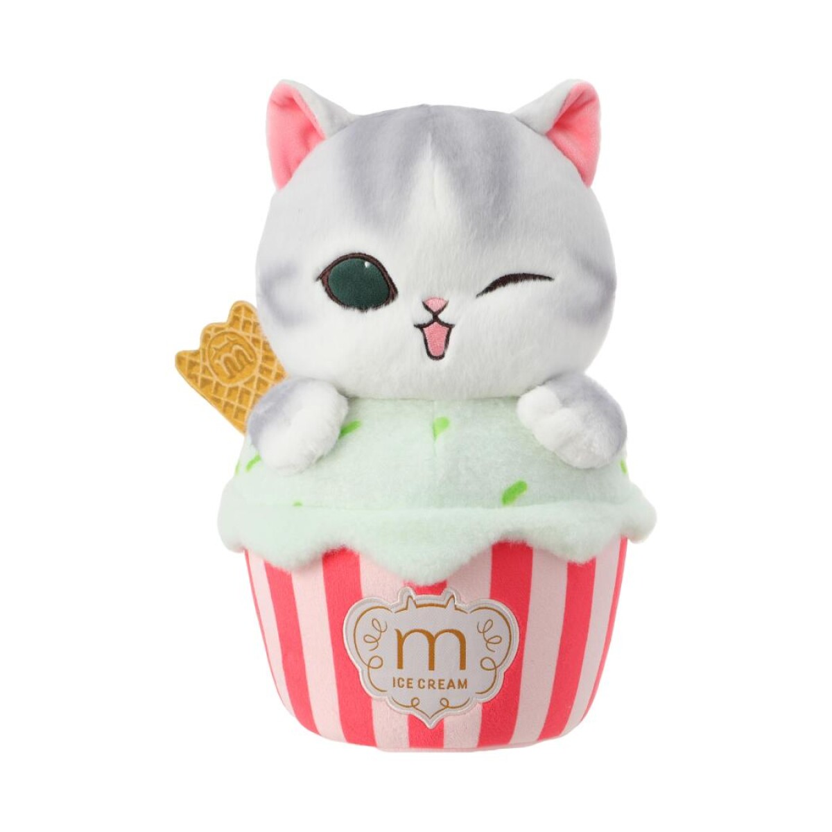 Peluche mofusand cup - verde 