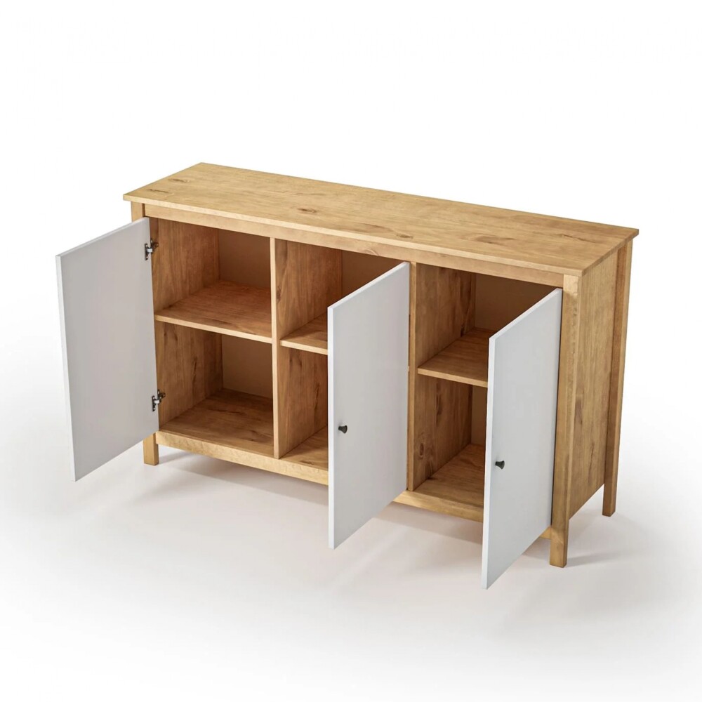 Cómoda 3 Puertas - Mari Blanco