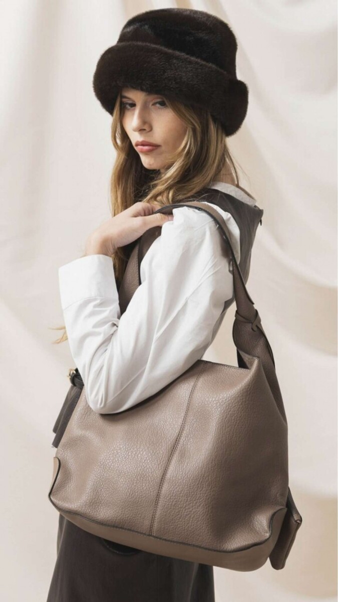Cartera Elizabeth - Tostado 