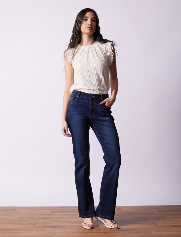 Jean Bootcut JEAN OSCURO