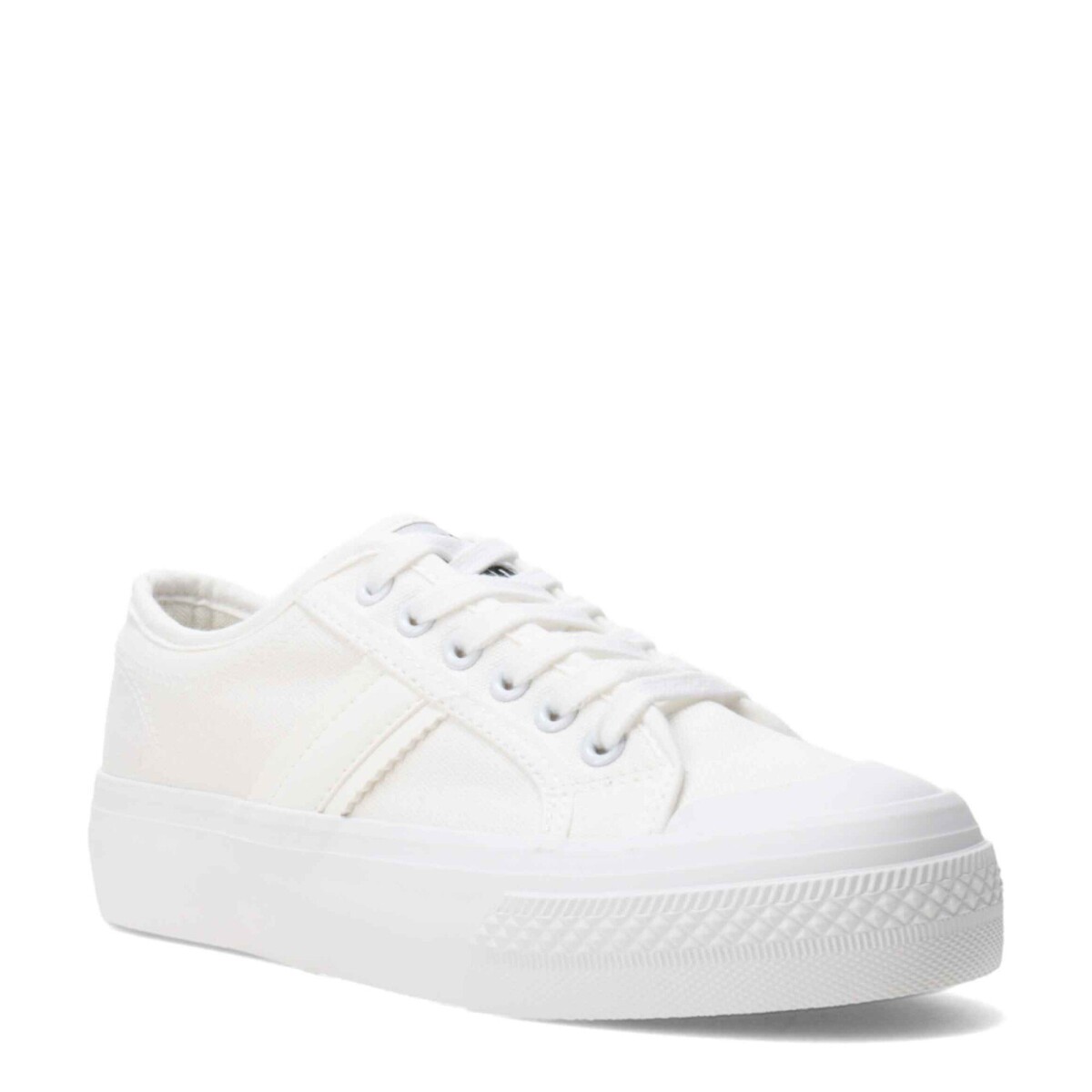 Championes de Mujer Miss Carol Dilon De Lona - Blanco 