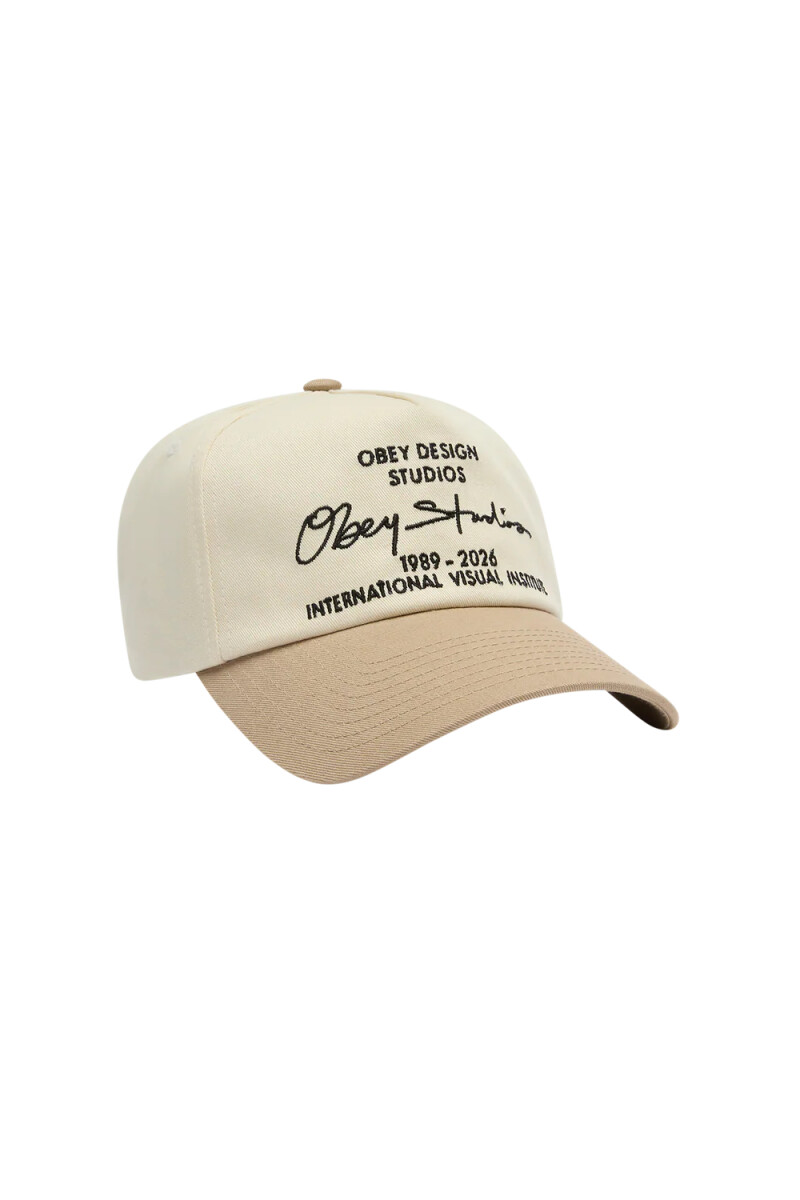 OBEY DESIGN STUDIOS 5 PANEL SB Beige
