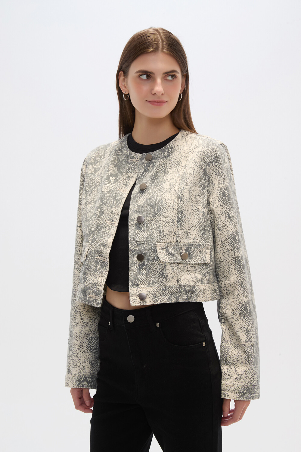 Chaqueta Yale Estampado 1