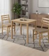 Juego de Comedor 2 sillas New Starter Natural