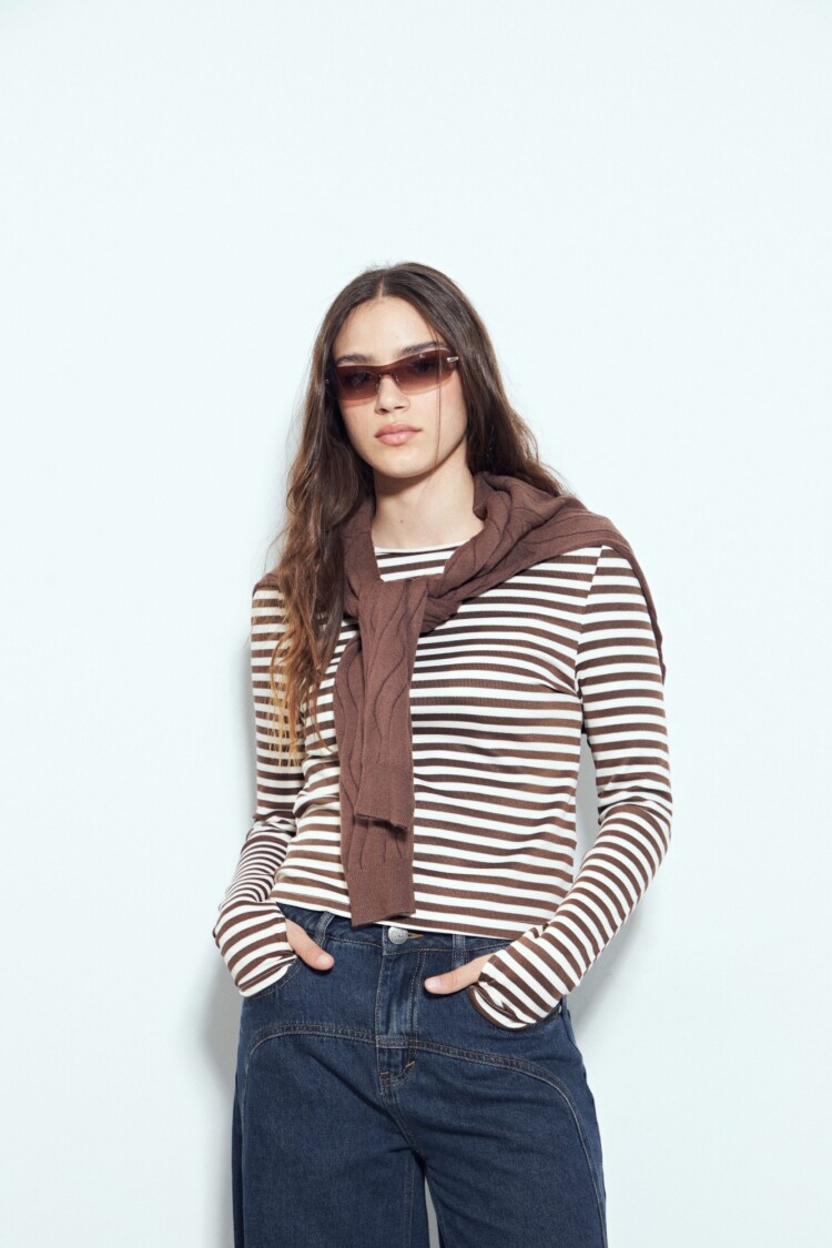 REMERA ORLANDO Chocolate