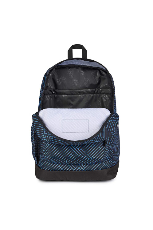 Mochila Portalaptop Cross Town Plus Black/black/azul