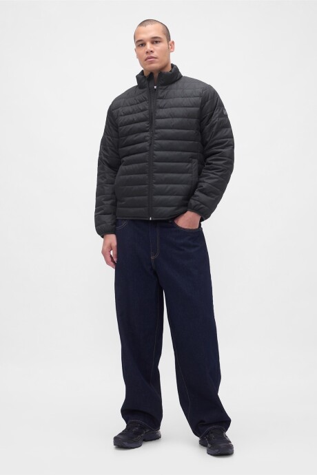 Campera Puffer Hombre Black 1