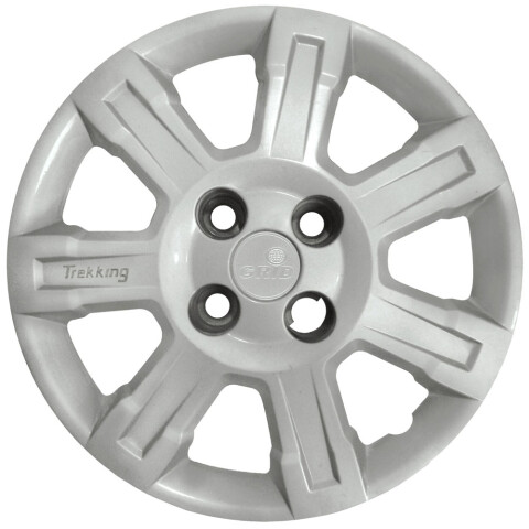 TAZA DE RUEDA RODADO 14 PLATEADA Taza De Rueda Rodado 14 Plateada