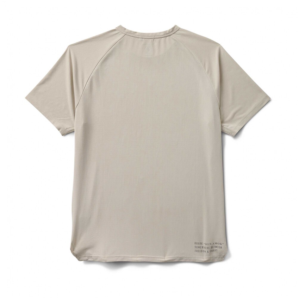 Polo Running Alta Elite Ss Hombre Moonstone