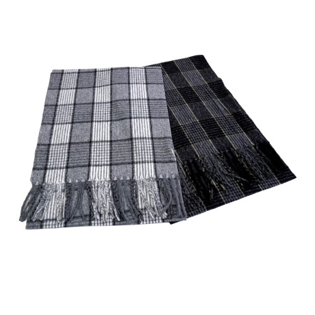 BUFANDA HOMBRE CUADRILLE 180X33CM 126GR 35900 Q60 BUFANDA HOMBRE CUADRILLE 180X33CM 126GR 35900 Q60