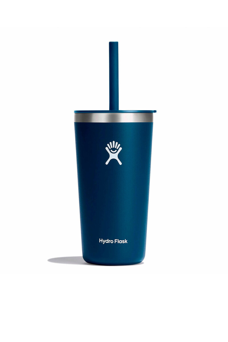 20 OZ ALL AROUND TUMBLER STRAW LID - Indigo 