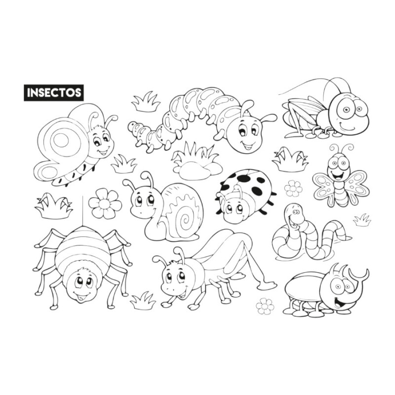 Block animales para colorear Chau Pantallas Block animales para colorear Chau Pantallas