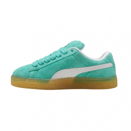 Championes Puma Suede XL Turquoise/White