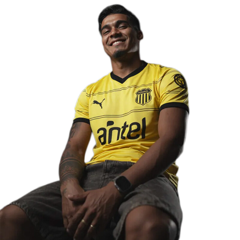 Puma Peñarol Away Jersey 26 Amarillo-Negro