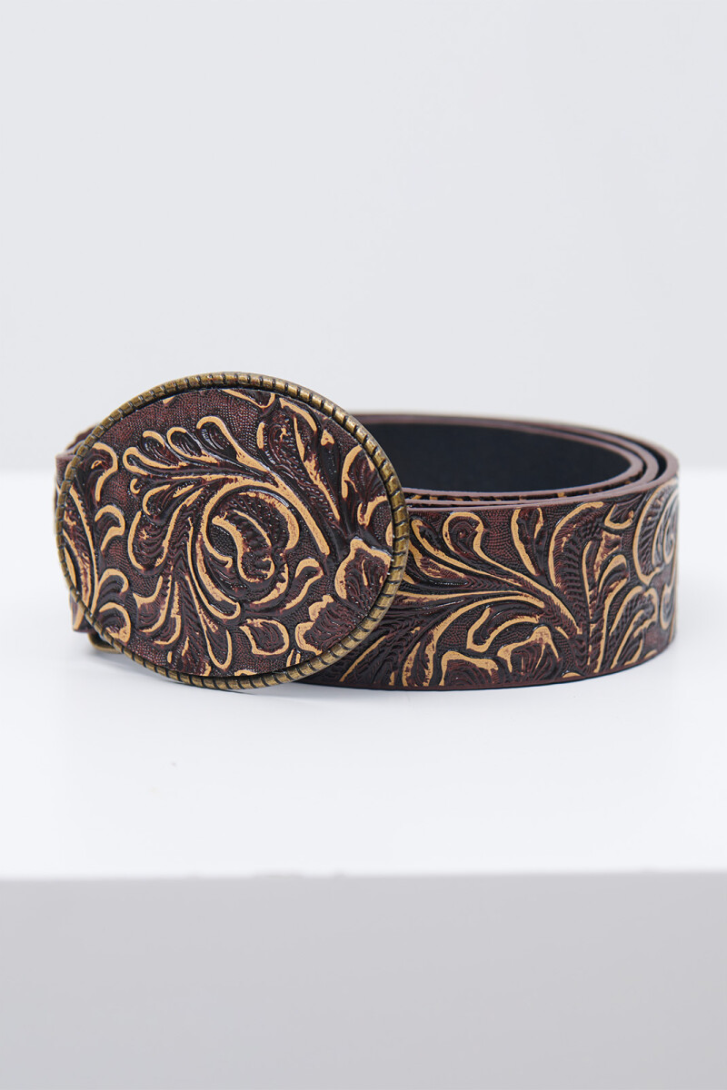 CINTO PRINT MARRON