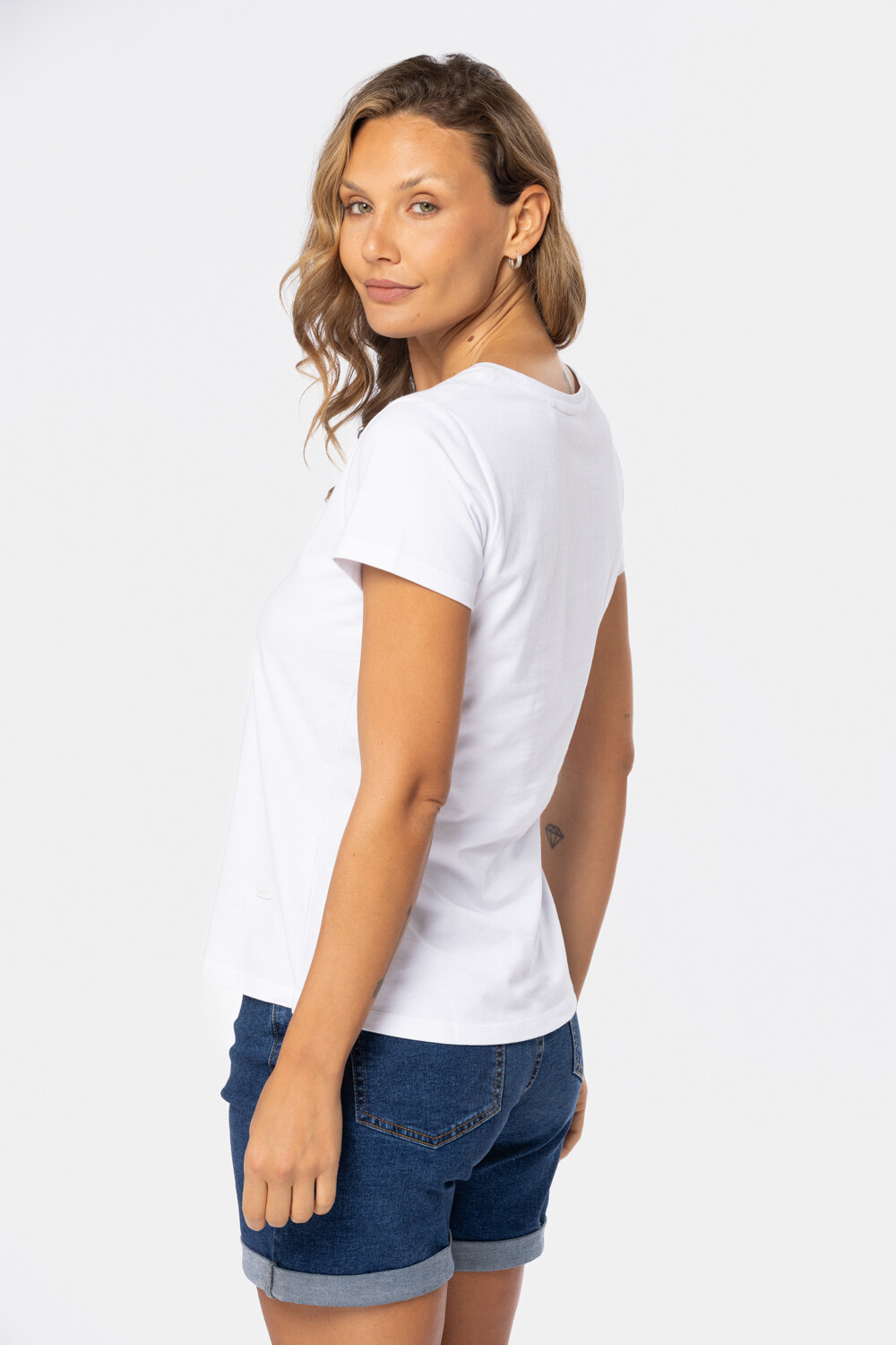 REMERA ESTAMPADA Blanco