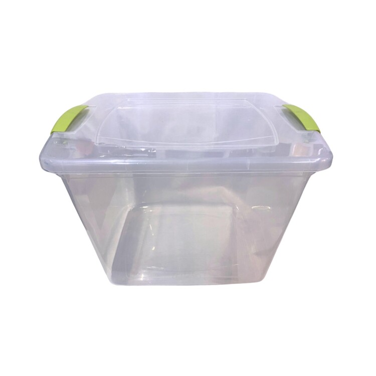 CAJA ORGANIZADORA 28 LTS TRANSPARENTE WENBOX CAJA ORGANIZADORA 28 LTS TRANSPARENTE WENBOX