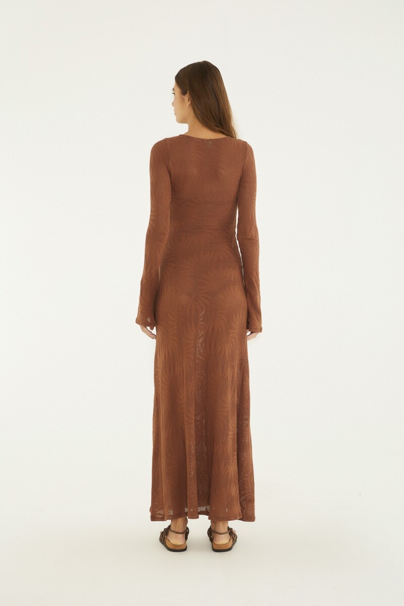VESTIDO LARGO Crudo