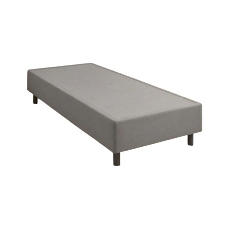 Sommier 1 Plaza Hamptons Palladium 80X185 Gris