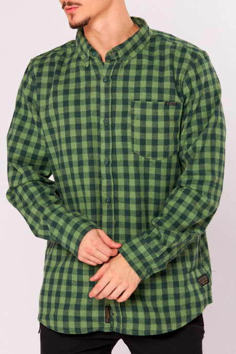 CAMISA ZIVO RUSTY Verde