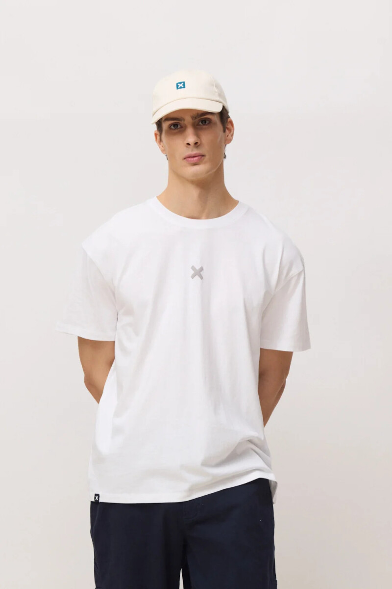 WHITE BONFIRE TEE Blanco