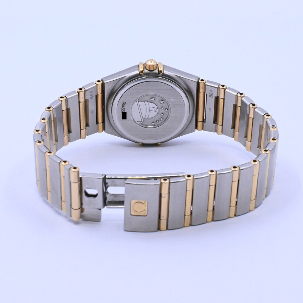Omega Constellation 795.1202 quartz 25 mm. Acero y oro amarillo año 1998. Omega Constellation 795.1202 quartz 25 mm. Acero y oro amarillo año 1998.
