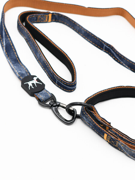 SET CADENA + COLLAR NARANJA