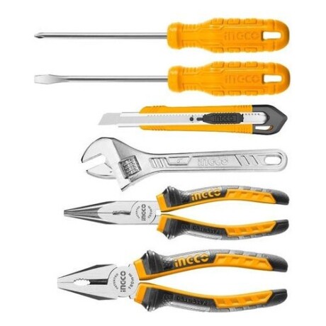 Kit X 7 herramientas Ingco manuales Kit X 7 herramientas Ingco manuales