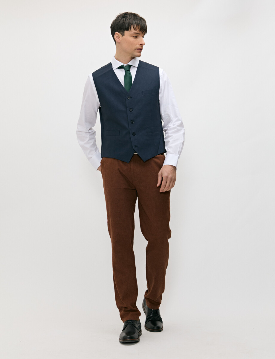 CHALECO VESTIR HARRINGTON SELECT - Gris Oscuro 