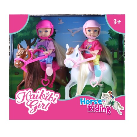 Set de 2 Muñecas en Pony WG624 001