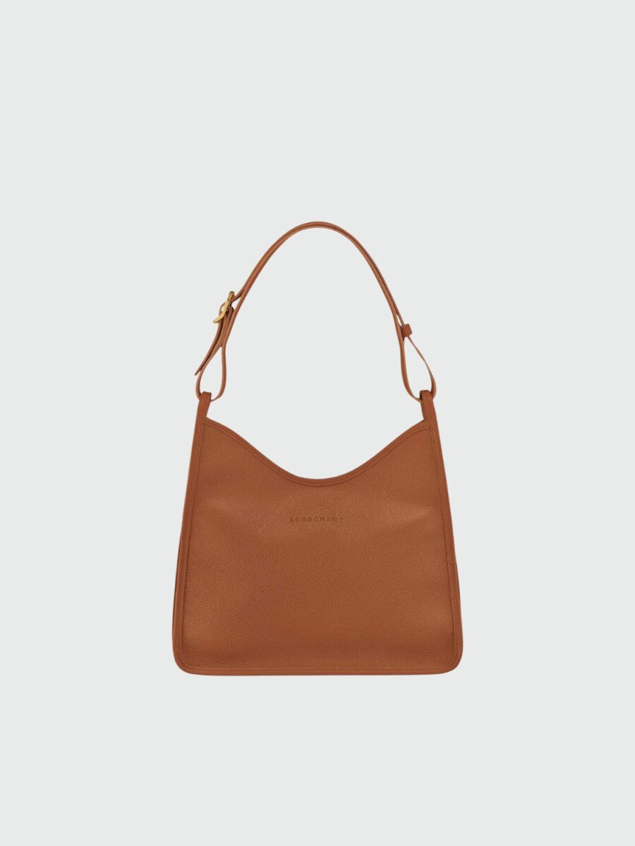 Longchamp -Cartera de cuero con bolsillos, Le foulonné - 0 