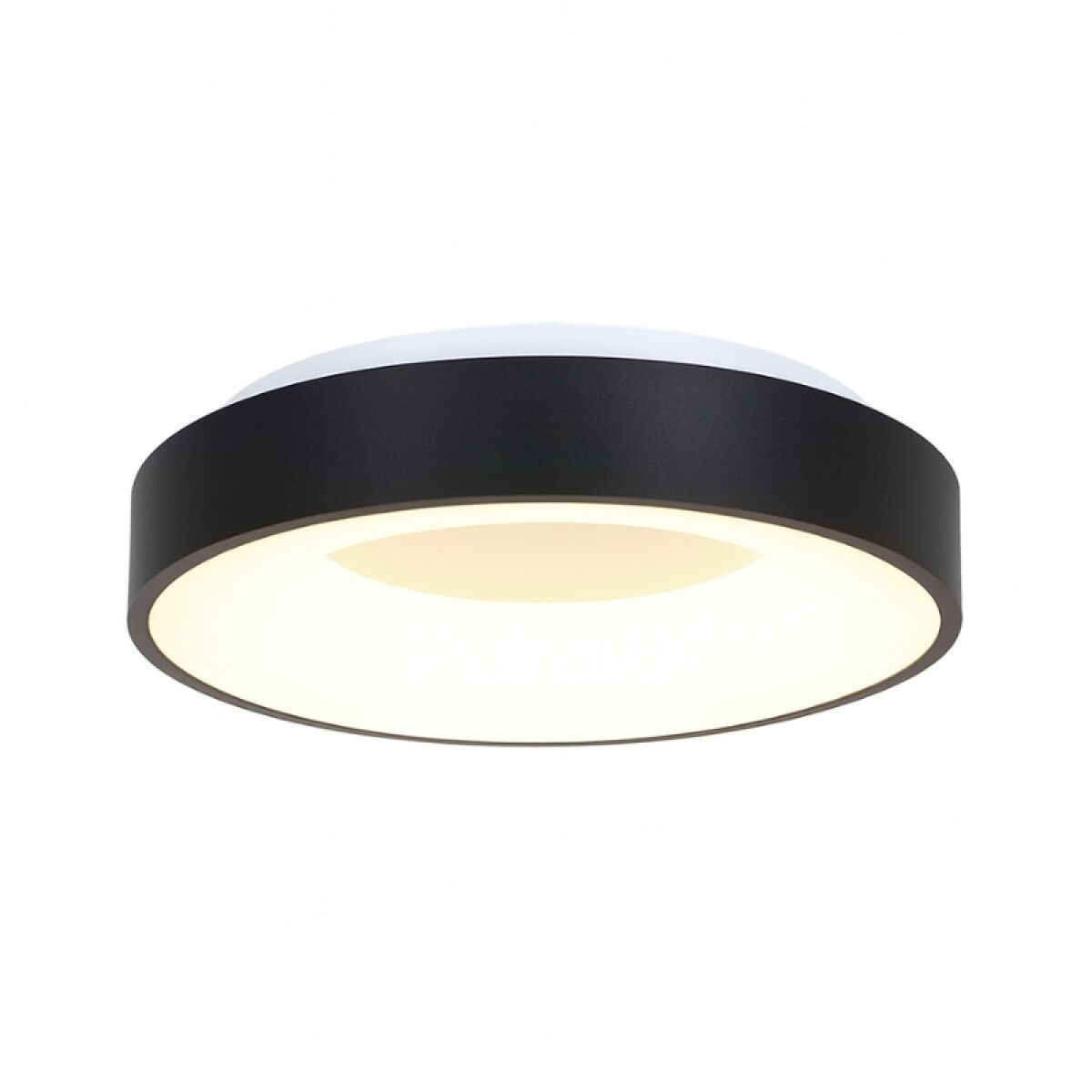 Plafon LED Redondo Philly 30 CM Negro 