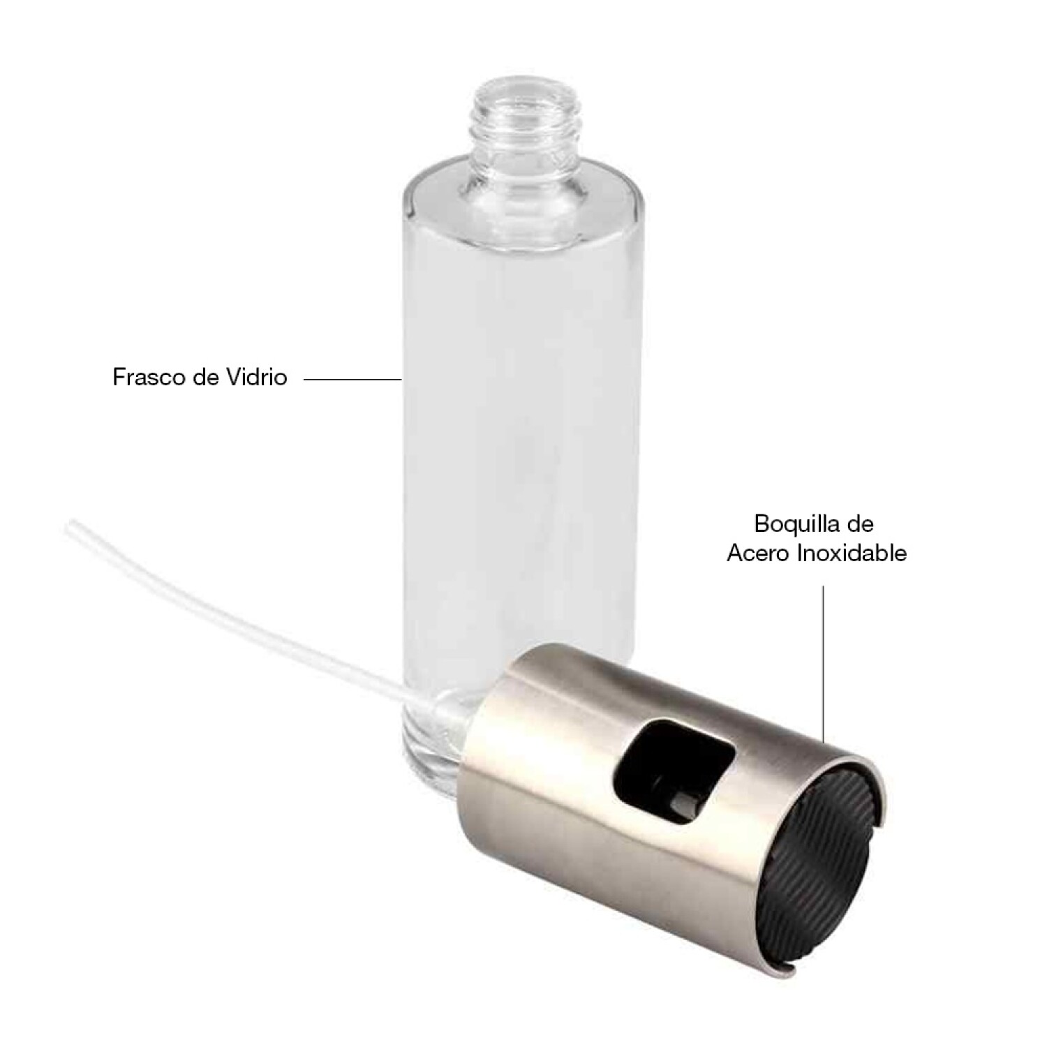 Dispensador Spray Rociador Pulverizador Aceite Vinagre Xl