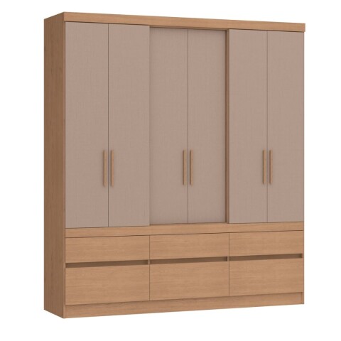 Ropero Cronos 6 Puertas 6 Cajones Angelin/Duna Ropero Cronos 6 Puertas 6 Cajones Angelin/Duna