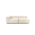Sillón Nicole Esquinero Doble Izquierdo Beige
