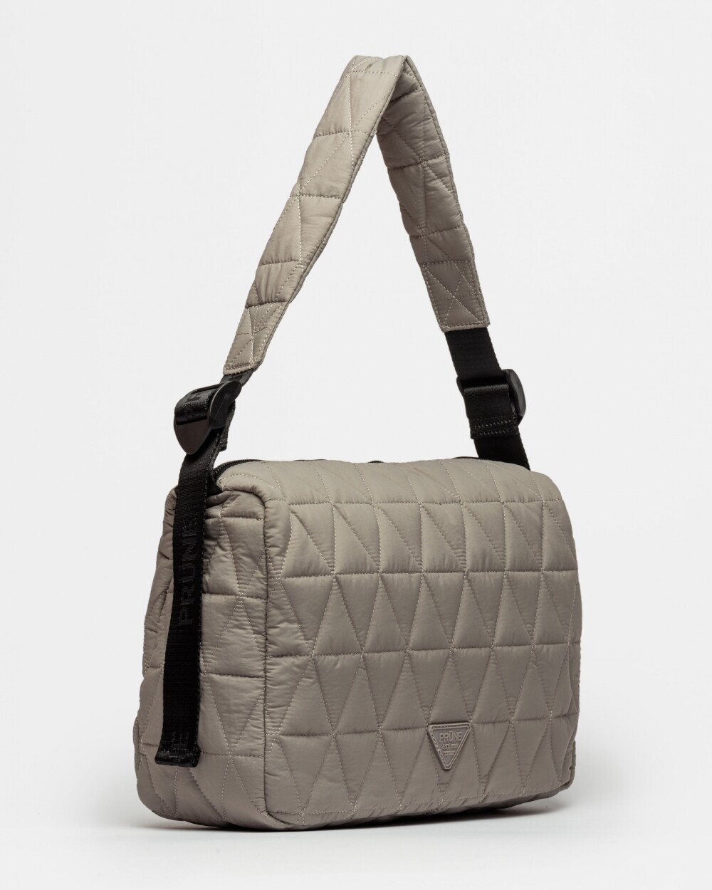 Bolso Thunder En Nylon Gris