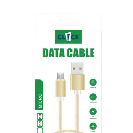 Cable de Datos Click Cordón USB a Micro 2M 001
