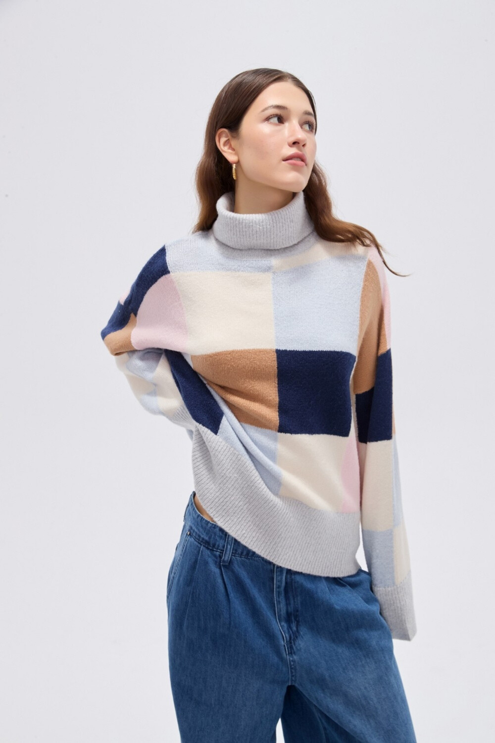 Sweater Cubo Estampado 1