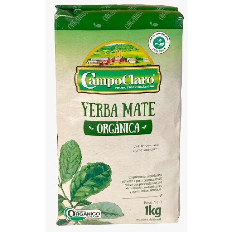 Campo Claro yerba orgánica 1 Kg