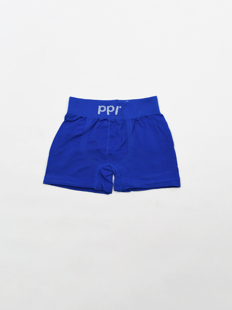 BOXER INFANTIL SIN COSTURA - AZUL 